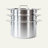 Gryde 7 L + Dampindsats + Pastaindsats