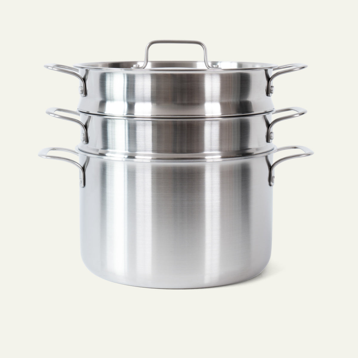 Gryde 7 L + Dampindsats + Pastaindsats