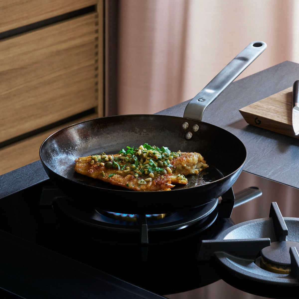 Stegepande - Carbonstål - Gastrotools.dk